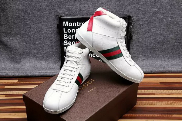 Gucci High-Top Fashion Men Shoes_007